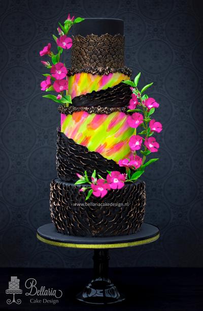 Sweet Periwinkle - Cake by Bellaria Cake Design 