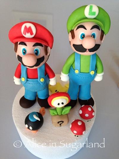 Mario and Luigi - Cake by Chicca D'Errico