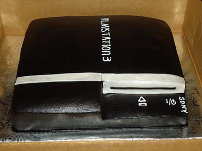Playstation 3 Grooms Cake - Cake by Kim Leatherwood
