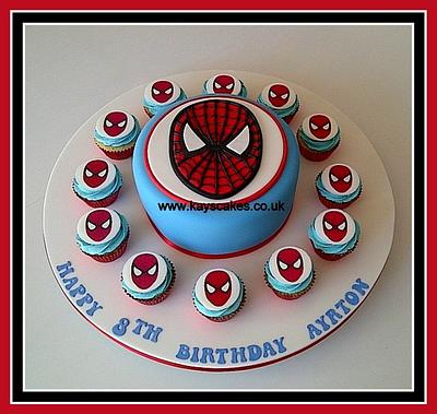 Spiderman - Cake by Kays Cakes