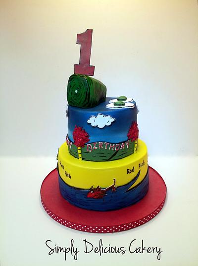 Dr. Suess  - Cake by Simply Delicious Cakery
