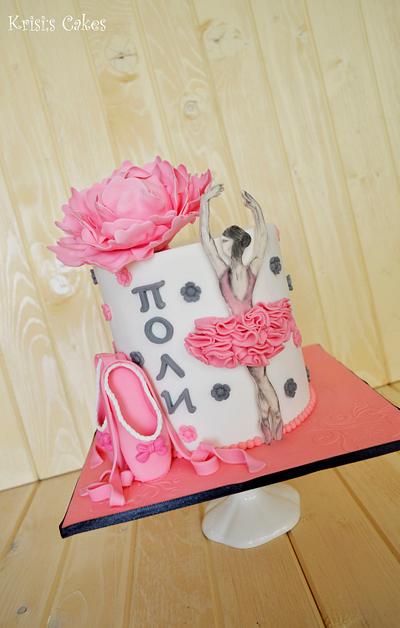 Cake ballerina - Cake by KRISICAKES