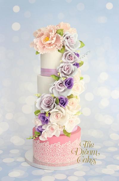 Wedding Blooms - Cake by Ashwini Sarabhai