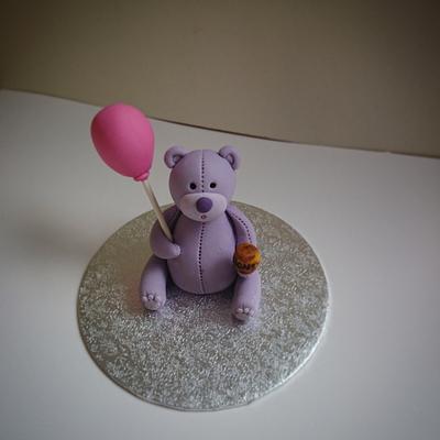bear's balloon - Cake by nef_cake_deco