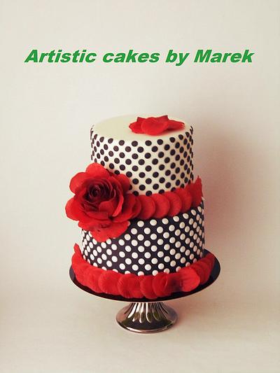 birthday 50 Polkadot - Cake by Marek