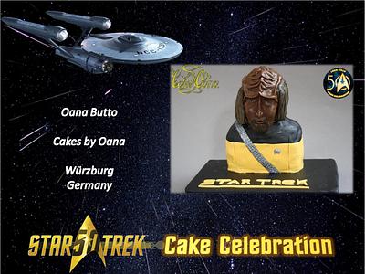 Worf the klingon - Cake by cakesbyoana