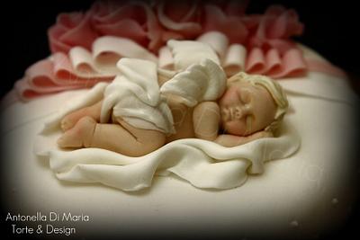 Christening angel - Cake by Antonella Di Maria