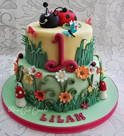 Woodland Themed 1st birthday - Cake by Pat
