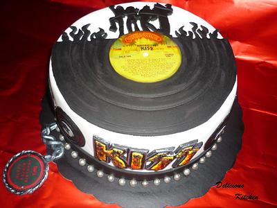 KISS "Destroyer" cake - Cake by Emily's Bakery