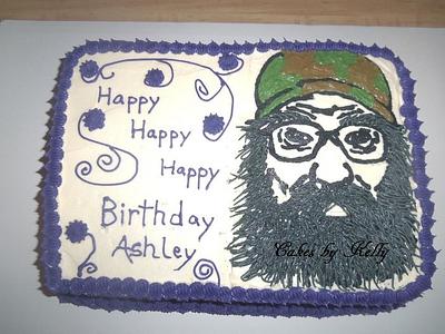 Uncle Si  - Cake by Kelly Neff,  Cakes by Kelly 