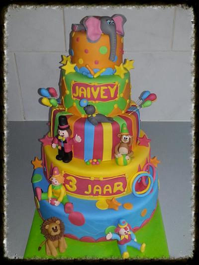circus cake - Cake by jac  gebak