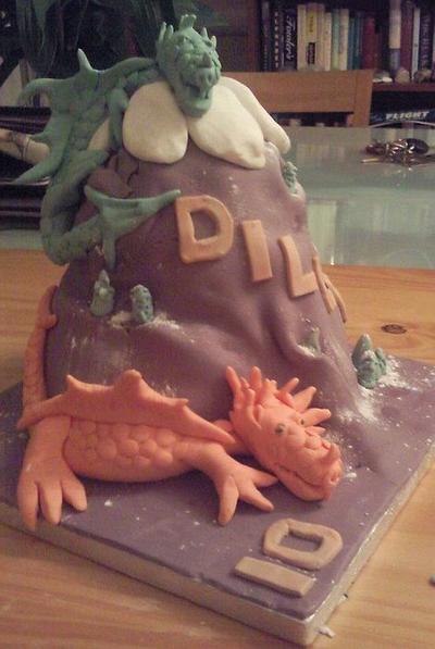 When Dragons Ruled - Cake by Chantal O'Brien