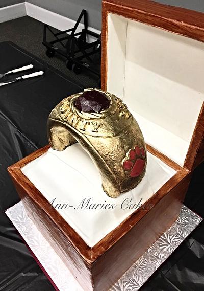 Class ring cake - Cake by Ann-Marie Youngblood