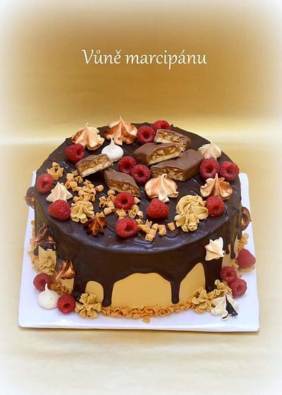 Caramel and chocolate cake - Cake by vunemarcipanu