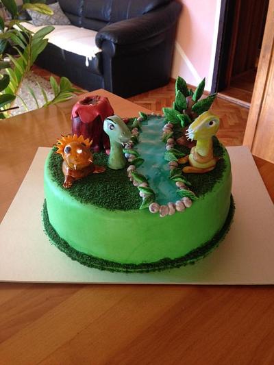 dinosaurus - Cake by nina
