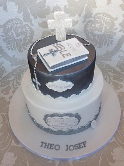 First Holy Communion cake - Cake by Gaynor's Cake Creations