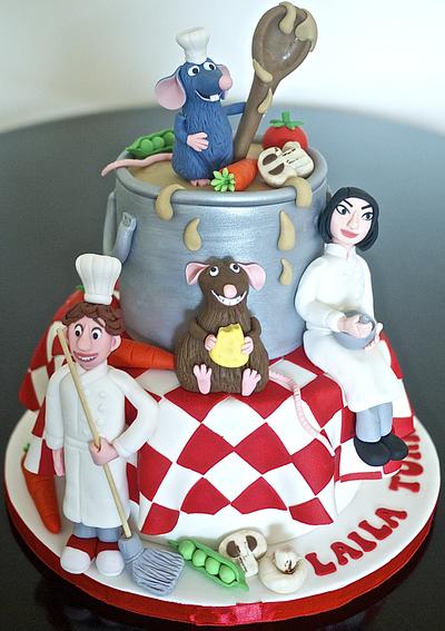 Ratatouille cake - Cake by Partymatecakes 