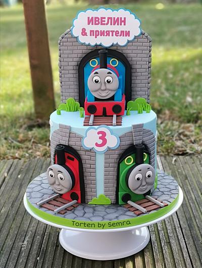 Thomas and friends  - Cake by TortenbySemra