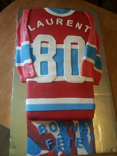 canadiens shirt - Cake by Landy's CAKES