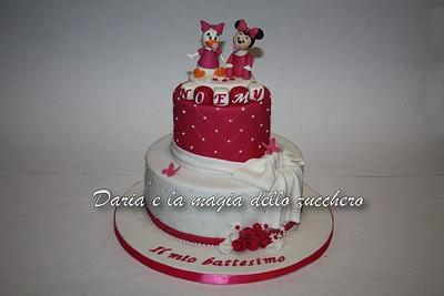 Baby Disney baptism cake - Cake by Daria Albanese