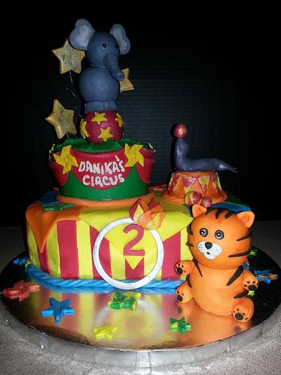 Circus Cake - Cake by Kassie Smith