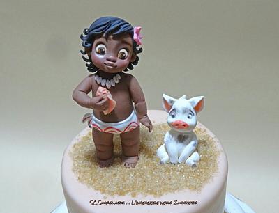 Baby Moana Disney - Cake by Sc Sugar Art L'ingegnere nello Zucchero