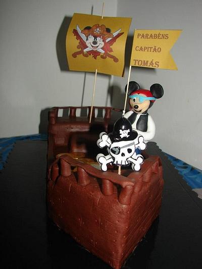 Pirate Mickey Mouse - Cake by LuCa