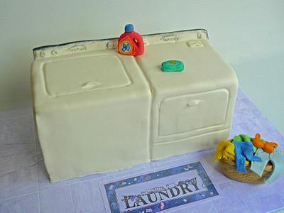 Granny Loves To Do Laundry - Cake by Pattyday