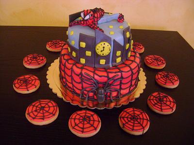 Spiderman cake - Cake by Dora Th.