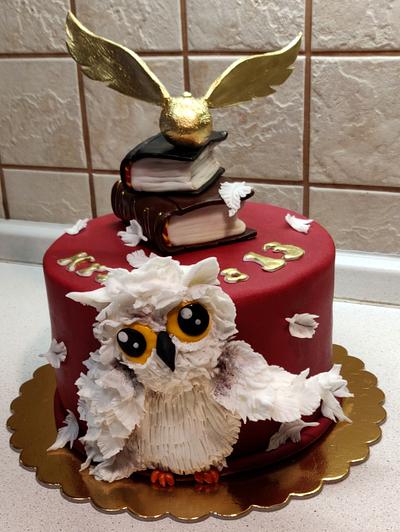 Harry Potter theme - Cake by Majka Maruška