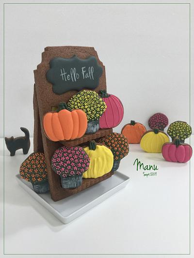 Hello Fall! - Cake by Manu biscotti decorati