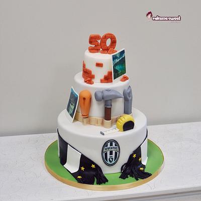 50th birthday cake - Cake by Naike Lanza