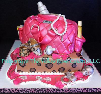 Baby Emily's Bag - Cake by The Yellow Rose Cakery, LLC