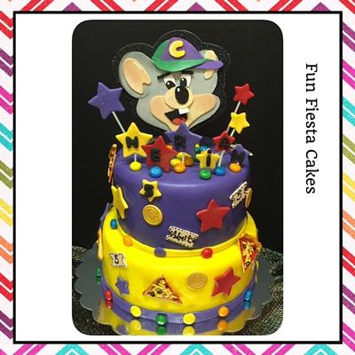 Chuck E Cheese birthday - Cake by Fun Fiesta Cakes  