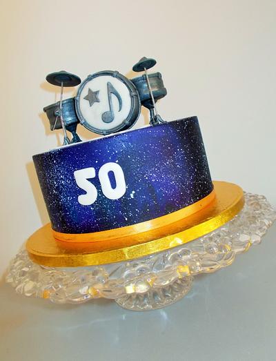 Drum in space - Cake by Hana Součková