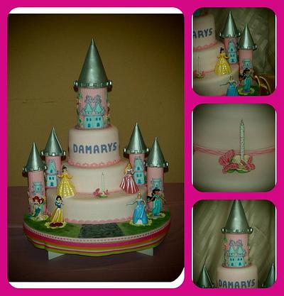 Princess Castle - Cake by Gleibis