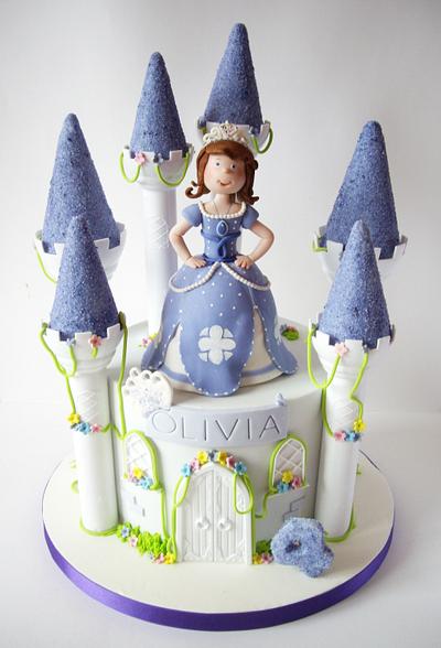 Castle Princess Cakes - Cake by Titi's Cookies 