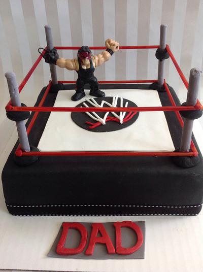 WWF  cake for dad  - Cake by Sprinkles Cakery - Cakes By Ashifa Saleem