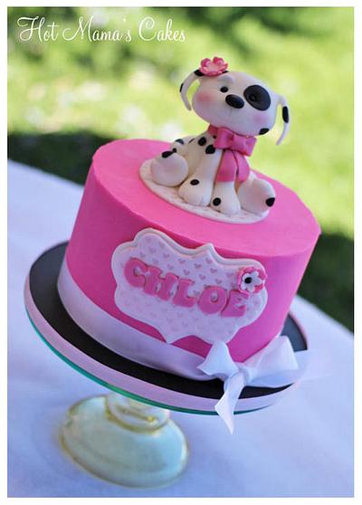 Sweet Puppy for Chloe - Cake by Hot Mama's Cakes