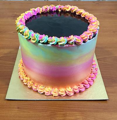 Happy Holi with colours  - Cake by Michelle's Sweet Temptation
