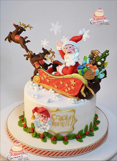 Christmas cake - Cake by Carmen Iordache