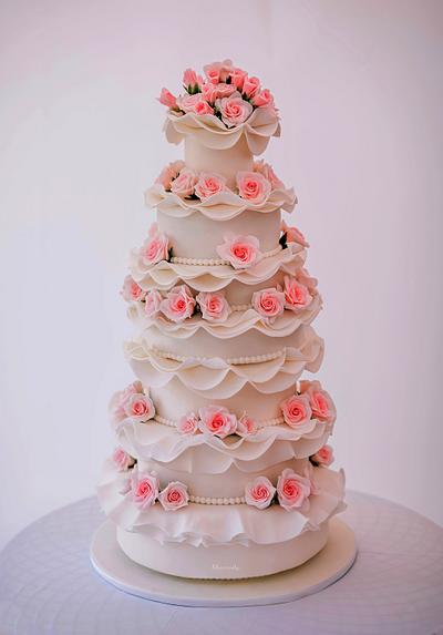 Wedding cake - Cake by Dana Tuháčková - Marzicake