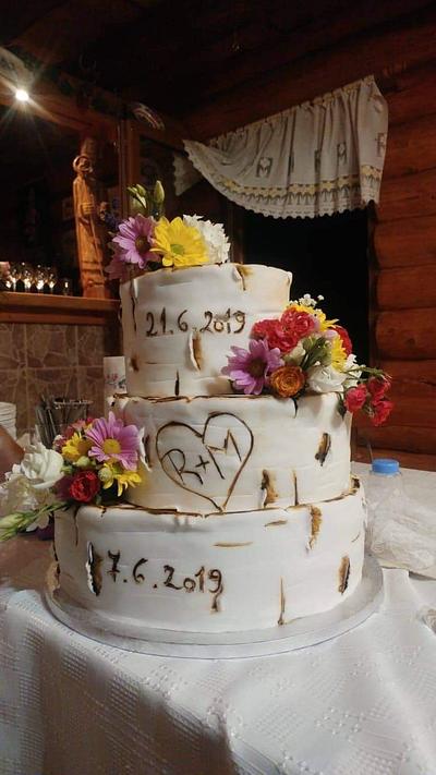 Wedding - Cake by Ellyys