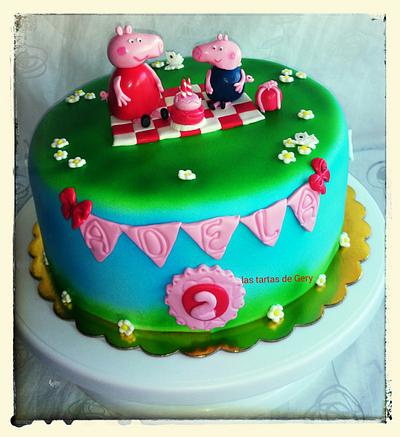 Peppa pig  - Cake by gergana