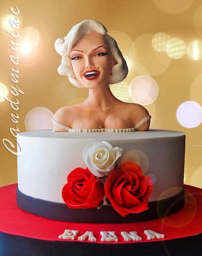 Marilyn cake - Cake by Mania M. - CandymaniaC