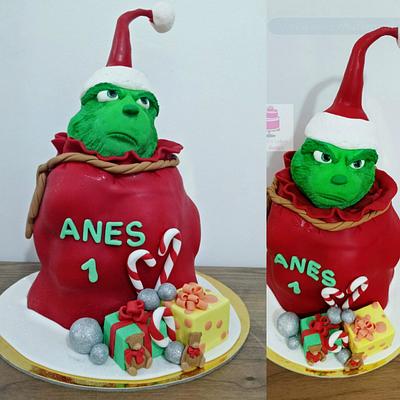 The Grinch cake - Cake by MayBel's cakes