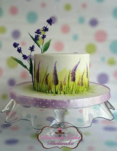 Sweet Lavender - Cake by Yomna Elazawy
