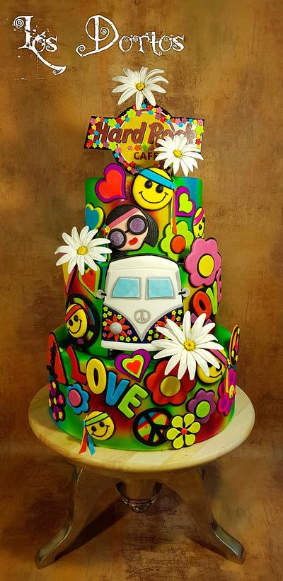 Birthday cake for Hard rock cafe Praha - Cake by Los dortos