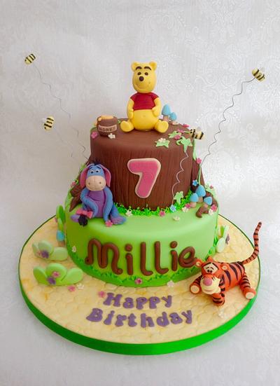 Winnie the Poo cake - Cake by Deborah Cubbon (the4manxies)