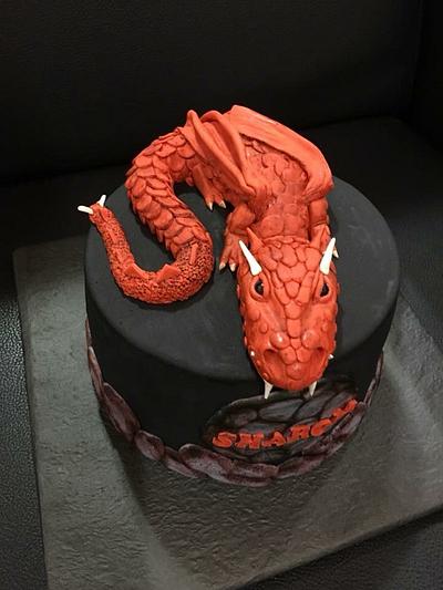 Dragon Cake  - Cake by N&N Cakes (Rodette De La O)